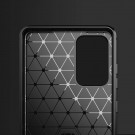 Tech-Flex TPU Deksel Carbon for Galaxy A72 svart thumbnail