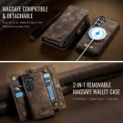 CaseMe 2-i-1 Lommebok deksel Samsung Galaxy S26 5G brun thumbnail