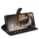 Lommebok deksel for Motorola Moto G87 5G svart thumbnail