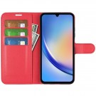 Lommebok deksel for Samsung Galaxy A35 5G rød thumbnail