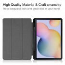 Deksel Tri-Fold Smart til Galaxy Tab S7/S8 svart thumbnail