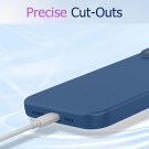 Tech-Flex silikon Deksel for iPhone 16 Pro - Blå thumbnail