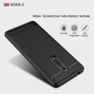 Tech-Flex TPU Deksel Carbon Nokia 5 svart thumbnail