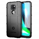 Rugged Shield TPU Deksel Moto G9 Play/Moto E7 Plus svart thumbnail