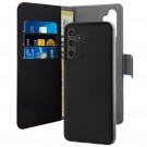 Puro 2-i-1 Magnetisk Lommebok-deksel Samsung Galaxy A14 5G/4G Svart thumbnail
