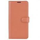Lommebok deksel for Samsung Galaxy XCover Pro brun thumbnail