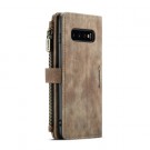CaseMe multifunksjonell Lommebok deksel Samsung Galaxy S10 brun thumbnail