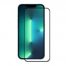 Herdet Glass skjermbeskytter heldekkende iPhone 13 Pro Max svart kant thumbnail