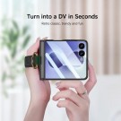 GKK Deksel med skjermbeskyttelse til Samsung Galaxy Z Flip 8 5G - Svart thumbnail