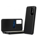 Smart Clear View Flip deksel Samsung Galaxy S23 FE 5G - Svart thumbnail