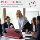 CaseMe Lommebok deksel for Samsung Galaxy S26 5G rød thumbnail