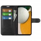 Lommebok deksel for Samsung Galaxy A15 svart thumbnail