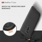 Tech-Flex TPU Deksel Carbon for OnePlus 7T Pro svart thumbnail