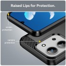 Tech-Flex TPU Deksel karbonfiber for Xiaomi Redmi 15C svart thumbnail