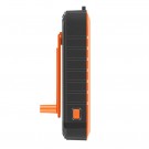 4smarts Powerbank Lading sveiv og Solceller 12000mAh - Svart / Oransje  thumbnail