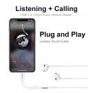 ENKAY USB-C til 3,5 mm Audio Adapter - Hvit thumbnail
