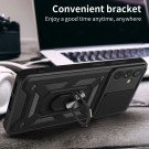 Tech-Flex TPU + PC Deksel med Ring Grep Samsung Galaxy A34 5G svart thumbnail
