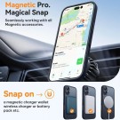 XDcase Frosted TPU Deksel iPhone 15 Plus MagSafe - Svart thumbnail