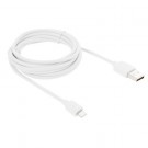 HAWEEL USB-A til 8 Pin Lightning Hurtiglader Kabel, 20W 2m - hvit thumbnail