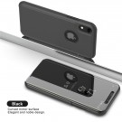 Mirror View Flip deksel for iPhone XS Max svart thumbnail