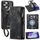 CaseMe 2-i-1 Lommebok deksel iPhone 18 Pro Svart thumbnail