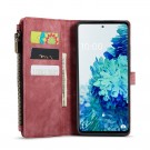 CaseMe multifunksjonell Lommebok deksel Samsung Galaxy S20 FE rød thumbnail