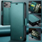 CaseMe Lommebok deksel for iPhone 17 Pro grønn thumbnail