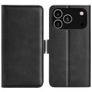 Lommebok deksel Premium for iPhone 17 Pro Max svart thumbnail