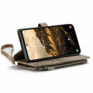 CaseMe multifunksjonell Lommebok deksel Samsung Galaxy S25 5G brun thumbnail
