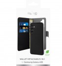 Puro 2-i-1 Magnetisk Lommebok-deksel Samsung Galaxy A55 5G Svart thumbnail