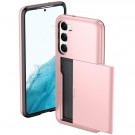 Lux Hybrid TPU + PC Deksel plass til kort Galaxy S23+ plus 5G Roségull thumbnail