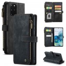 CaseMe multifunksjonell Lommebok deksel Samsung Galaxy S20+ plus svart thumbnail