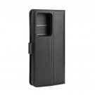 Lommebok deksel for Samsung Galaxy S20 Ultra svart thumbnail