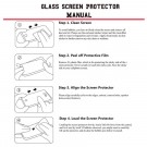 Lux herdet Glass skjermbeskytter heldekkende iPhone 14 Pro svart kant thumbnail