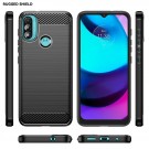 Tech-Flex TPU Deksel Carbon for Motorola Moto E20/E30/E40 svart thumbnail