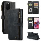 CaseMe multifunksjonell Lommebok deksel Samsung Galaxy S20 svart thumbnail