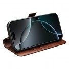 QIALINO Lommebok deksel ekte Lær for iPhone 17 Pro brun thumbnail