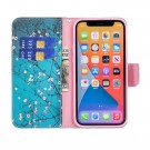 Lommebok deksel for iPhone 13 Pro Max - Rosa blomster thumbnail