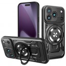 Tech-Flex Hybrid Deksel med Ring MagSafe iPhone 17 Pro svart thumbnail