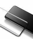 IMAK 3D Curved Herdet Glass skjermbeskytter Samsung Galaxy S22 Ultra 5G svart kant thumbnail