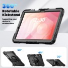 Tech-Flex TPU + PC Rugged Deksel til Samsung Galaxy Tab S11 - Svart thumbnail