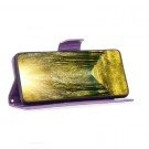 Lommebok deksel til Samsung Galaxy S25 5G - lilla Butterfly thumbnail