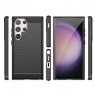Tech-Flex TPU Deksel Carbon for Samsung Galaxy S24 Ultra 5G svart thumbnail