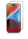 Panzer Premium skjermbeskyttelse Full-Fit Silicate Glass iPhone 15 Plus svart kant thumbnail