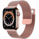 Klokkereim stål Milanese Apple Watch 42/44/45/49mm - Roségull thumbnail