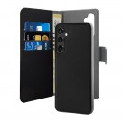 Puro 2-i-1 Magnetisk Lommebok-deksel Samsung Galaxy A55 5G Svart thumbnail