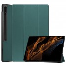 Deksel Tri-Fold Smart til Galaxy Tab S9 Ultra / S8 Ultra Grønn thumbnail