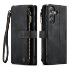 CaseMe multifunksjonell Lommebok deksel Samsung Galaxy S23 FE 5G svart thumbnail