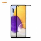 Enkay Hat-Prince herdet glass Samsung Galaxy A72 svart kant thumbnail