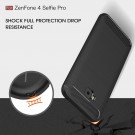 Tech-Flex TPU Deksel Carbon Asus ZenFone 4 Selfie Pro svart thumbnail